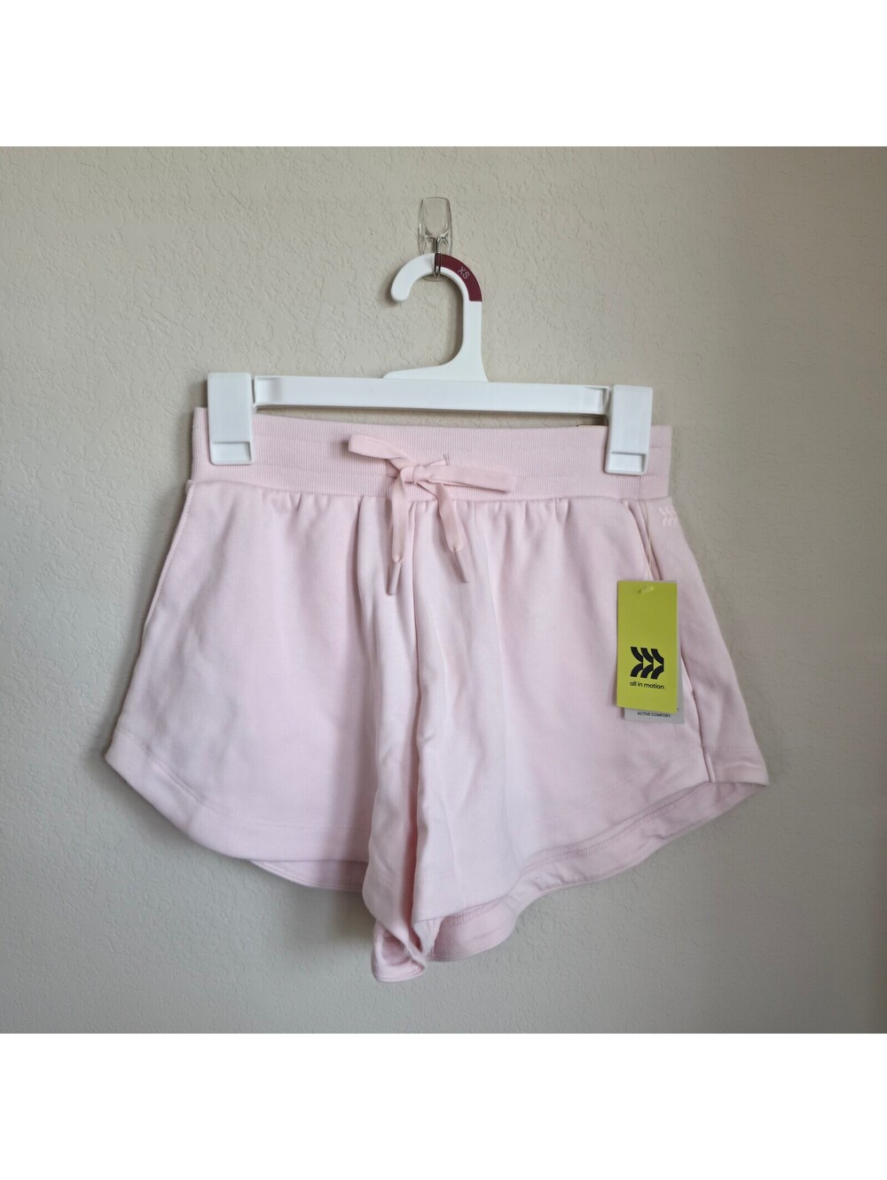All In Motion Women's Active Comfort French Terry High-Rise Shorts 2.5" XS